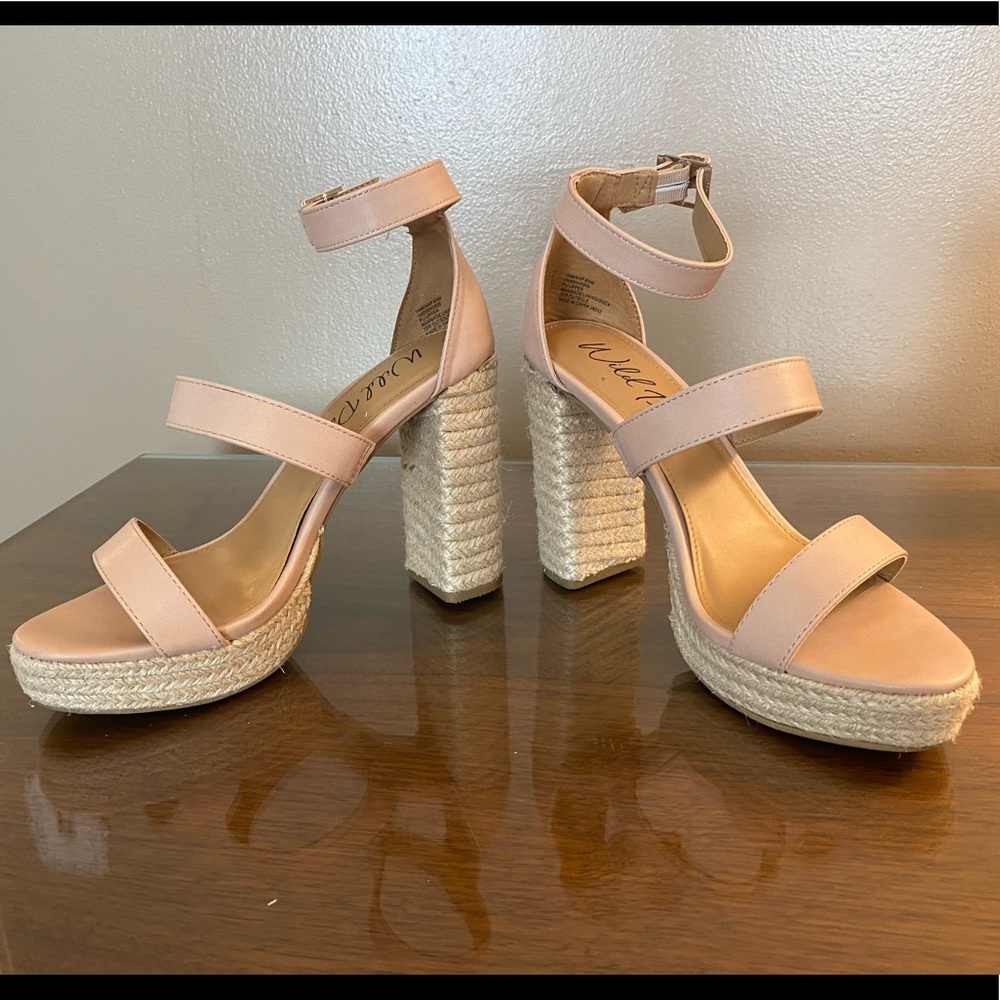 Wild Pair Espadrilles in Pink/Tan